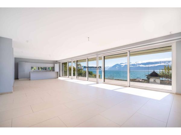 Appartement d’exception au bord du Léman