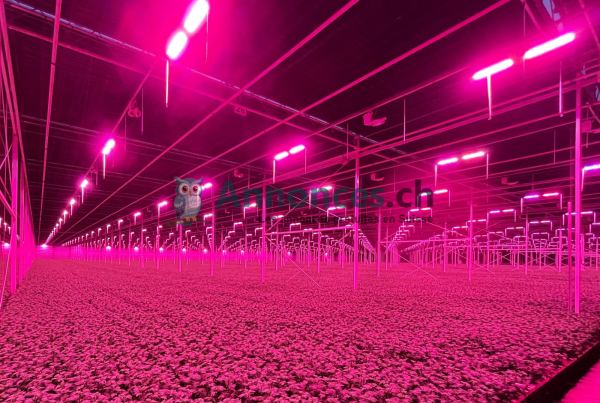 40x Éclairage Horticole LED + leur adaptateurs / RED T / 600W