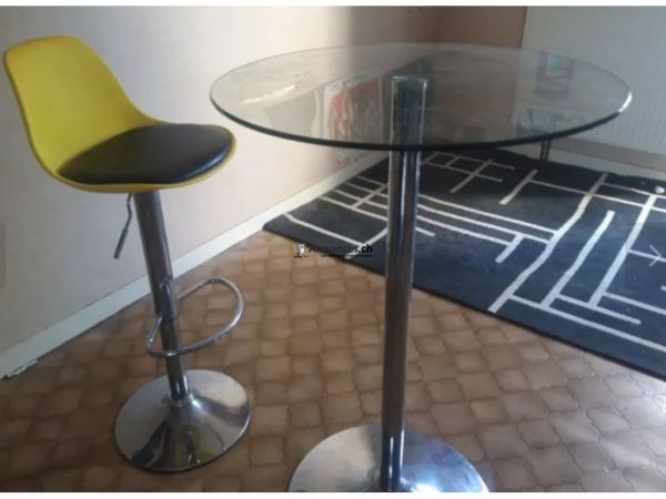 table haute + tabouret occasion