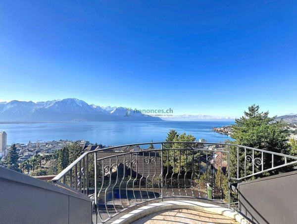 Superbe 3 pièces de 71,8 m2 avec balcons et Très belle vue sur le lac