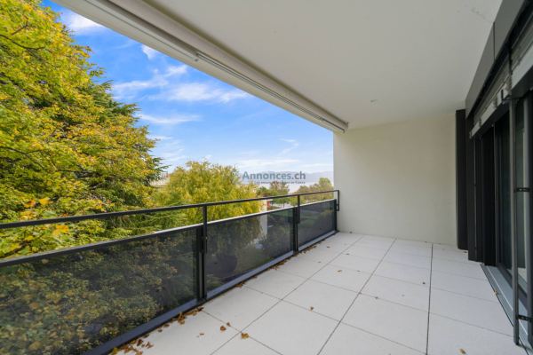 Bel appartement de 3.5 pièces au 3ᵉ étage – Balcons couverts, orientation Est – Rolle