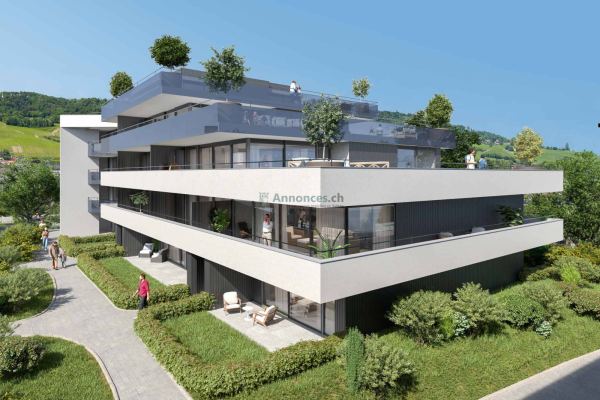 Appartement traversant de 3.5 pièces vue sur le Léman