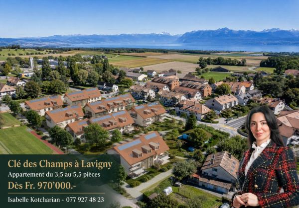 Appartements de 4.5 pièces avec balcon orienté sud