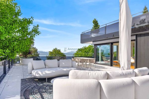 Appartement neuf en angle de 5.5 pièces avec terrasse de 200m² - Vue lac Léman