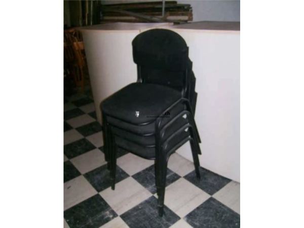 4 CHAISES DE SALLE DE REUNION EN TISSUS occasion