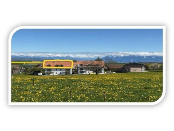 Bel appartement en attique avec beaucoup de cachet