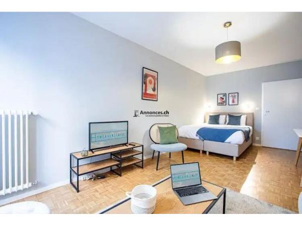 Studio Meublé et Confortable à Louer – 1202 Genève
