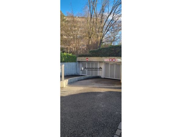 Parking couvert - Genève Champel