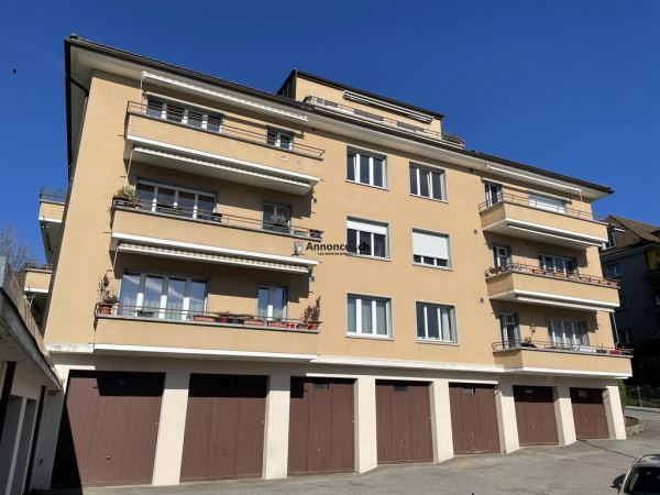 Spacieux 2 pièces à Pully avec grand balcon et vue sur le lac