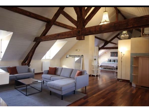 Appartement meublé 3 pièces à Pâquis Sécheron