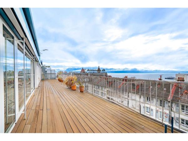 Appartement 3.5 pièces de standing avec vue imprenable sur le lac Léman
