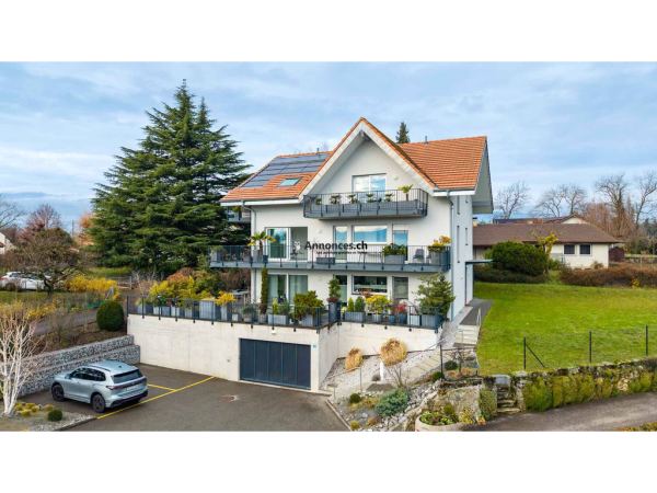 Magnifique appartement de 4.5 pièces avec vue sur le lac et les montagnes à St-Prex